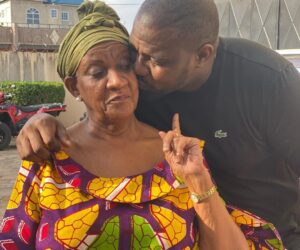 John Dumelo Mourns the Passing of His Beloved Mother
