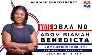 Read more about the article CITIZEN EYE GHANA SUPPORTS BENEDICTA BIAMAH FOR ACHIASE PRIMARIES AS SHE SUBMITS HER NOMINATION FORMS